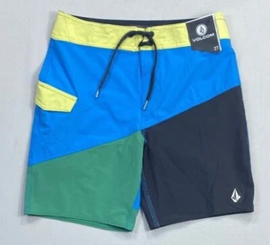 Boy's Youth Volcom Teflon Board Shorts Swim - Picture 1 of 2