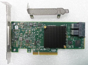 9300-8i SAS LSI HBA - IT Mode NAS Unraid ZFS TrueNAS Proxmox JBOD - NO BIOS - Picture 1 of 11
