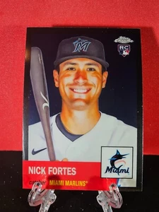 2022 Topps Chrome Platinum Nick Fortes RC #144 Rookie - Picture 1 of 2