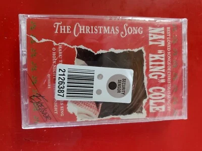 Nat King Cole The Christmas Song Cassette Tape New SEALED Holiday Music Classic - Image 1 of 3