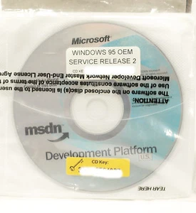 MSDN Microsoft  Windows 95 Service Release, Office 2000 Beta 2, Multi Disks - Picture 1 of 3