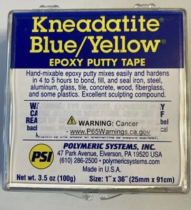 Kneter 36 Zoll blau/gelb Epoxidkitt Band Warhammer - Bild 1 von 3