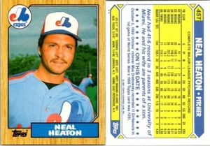 1987 Topps Traded #45T Neal Heaton - Picture 1 of 1