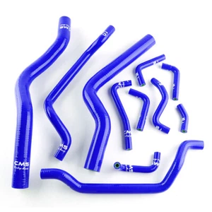 Silicone Radiator Heater Hose Kit for 89-94 Mitsubishi Eclipse DSM 1G 4G63T Blue - Picture 1 of 12