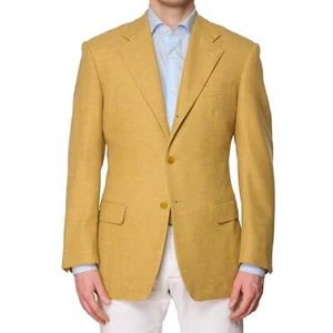 VANNUCCI Milano Virgin Wool-Cashmere Flannel Jacket EU 50 NEW US 40 - Picture 1 of 8