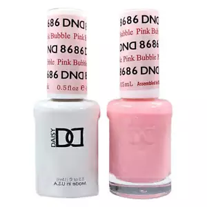 DND Matching Soak off Gel + Nail Polish - Bubble Pink #8686 - Picture 1 of 2