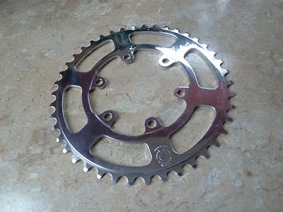 Anillo de cadena interior o medio TA Cycloturist vintage años 80 - raro 50 dientes Foto 1 de 2