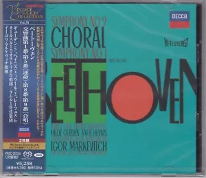 SACD Beethoven Symphonies 1 5 8 9 Igor Markevitch PROC-2373/4 Japan Press New - Imagen 1 de 5