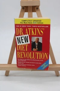 Dr Atkins' New Diet Revolution Paperback New old stock - Foto 1 di 3