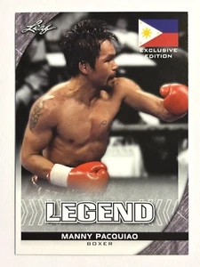 MANNY PACQUIAO PHILIPPINES 2024 LEGEND SPECIAL RELEASE #LE-05 BOXING CARD - Picture 1 of 2