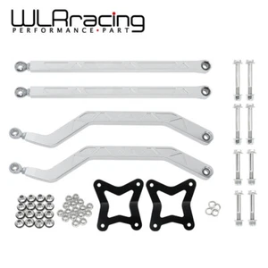 For 2014+ Polaris RZR XP 4 1000 Silver High Clearance Boxed Rear Radius Arms/Rod - Picture 1 of 16