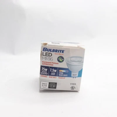 Bulbrite MR16 LED Flood Light Bulb 771203 - Image 1 of 4