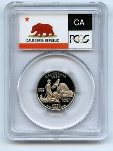 2005 S 25C Clad California Quarter PCGS PR70DCAM - Picture 1 of 2