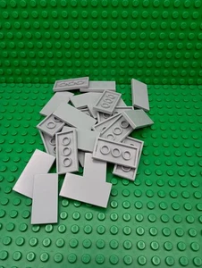 ** 25 Karat Lot ** Lego NEU hellbläulich grau 2 x 4 Fliesen Stücke Lot 25 - Bild 1 von 1