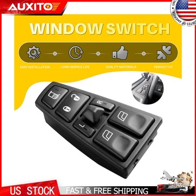 Power Window Switch for Volvo VNL 2017-2004 VHD 2015-2004 VAH 15-2011 Front Left - Image 1 of 4