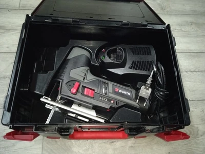 würth master Akku-Stichsäge STP  12-A mit 1 x 2,0 Ah Akku, Ladegerät, Koffer - Bild 1 von 4