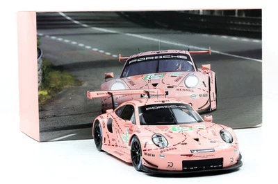 1:12 IXO Porsche 911 991 RSR #92 Vincitore LMGTE-Pro 24h LeMans 2018 Maiale Rosa - Immagine 1 di 4