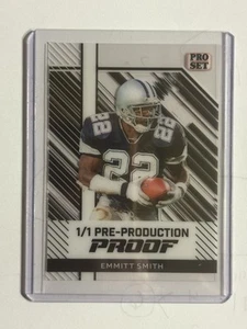 Juego profesional de fútbol americano Leaf Metal 2025 Emmitt Smith 1/1 - Imagen 1 de 1