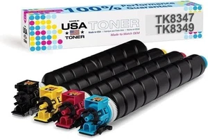 Tóner compatible para Kyocera TK8347,TASKalfa 2552ci,2553ci,TK8349 CMYK (4pk) - Imagen 1 de 6