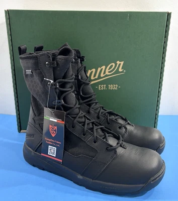 BOTAS IMPERMEABLES NUEVAS EN CAJA 10 D PARA HOMBRE Danner 50111 resurgent tactical 8" negras Foto 1 de 4