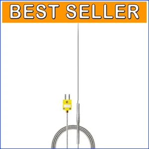 Accurate Flexible K-Type Inconel Thermocouple Sensor, 1.6mm Probe, 150mm Length - Picture 1 of 7