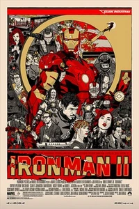 Iron Man 2 by Tyler Stout xx/515 Screen Print Art Poster Mondo Artist - Picture 1 of 3