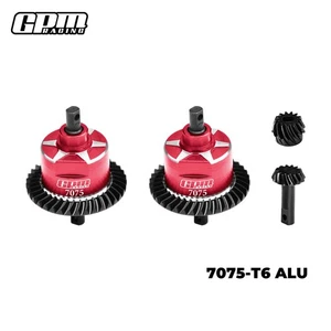 GPM Carbon Steel + 7075 Alloy F&R Complete Diffs TRAXXAS Slash 4X4 XO-01 Jato 4S - Picture 1 of 13