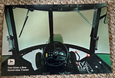 John Deere 4030 4230 4430 4630 Tractor For 1972 Postcard Brochure FCCA25 - Image 1 of 2