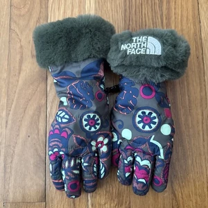 The North Face Girls Youth Mossbud Swirl Gloves Snow Size S - Picture 1 of 6