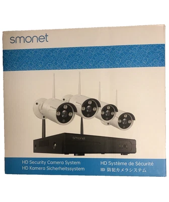 Kits DVR de vigilancia para el hogar de 8 canales Monet 1080P con cámaras Full HD de 4 piezas de 2 MP  Foto 1 de 4
