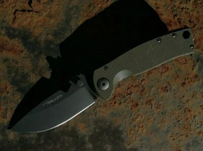DPx Gear HEST Urban Folding Knife 2.88" CPM-154 Steel Blade G10/Titanium Handle - Image 1 of 4