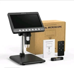 7-Inch HD Digital Microscope with 1200X Magnification - Picture 1 of 5