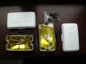 Peugeot 205 GTI Fahrlicht Lampen NEU KLAR GELB mit GRATIS Abdeckungen GRATIS # - Bild 1 von 27