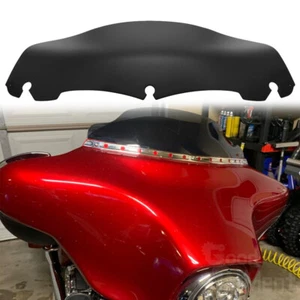 Parabrisas ondulado de 7" negro para Harley Touring Electra Glide 2014-2024 - Imagen 1 de 16