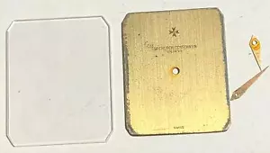 Quadrante Orologio Vacheron Constantin, lancette e cristallo per parti o riparazioni - Foto 1 di 7