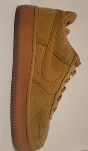 Nike BQ5485-700 Air Force 1 LV8 3 Low GS Wheat Brown Gum Size 4Y - Picture 1 of 10