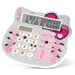 Cute Calculators Women Calculator 12 Digit with Large LCD Display and Sensiti... - Picture 1 of 7