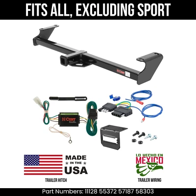 Enganche de remolque para Suzuki Sidekick 96-98 con cableado de 5 pines sin curva deportiva 2 k 1,25" Foto 1 de 4