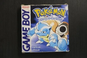 Pokémon Version Bleue Game Boy Complet PAL FR GB color advance GBC GBA - Picture 1 of 7