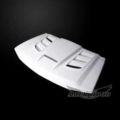 Fits Chevrolet Silverado 2500HD 2005-2007 VIP Style Functional Ram Air Hood - Image 1 of 4