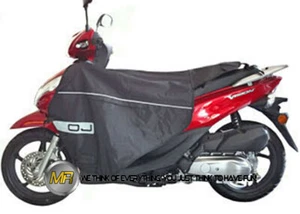 POUR HONDA VISION 50 2014 14 TERMOSCUD TABLIER D' HIVER SPECIFIQUE OJ NOIR - Imagen 1 de 1