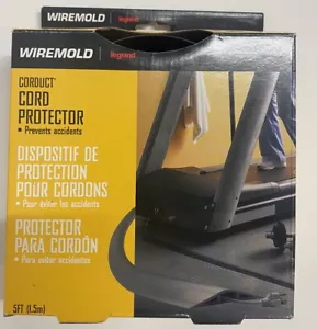 Wiremold Corduct foot Ivory Cord Protector Home Office Media Rooms - Picture 1 of 4