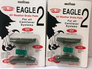 Pastillas de freno voladizas Kool-Stop Eagle 2 cromo Z para llantas de cerámica (4) - Imagen 1 de 12