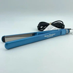 BABYLISS PRO Nano Titanium Curling Iron 1" Blue BABNT3072T Hair Styler Tool - Picture 1 of 6
