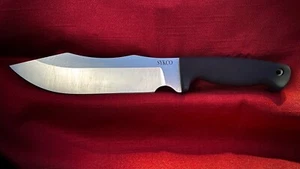 Busse Combat, SYKCO Scrapyard DB-321 Hand Satin Finnish Blade/Black Res C Handle - Picture 1 of 7