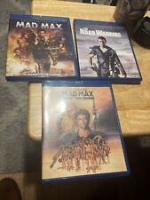 MAD MAX Original Trilogy Lot Blu Ray Thunderdome Road Warrior Mel Gibson