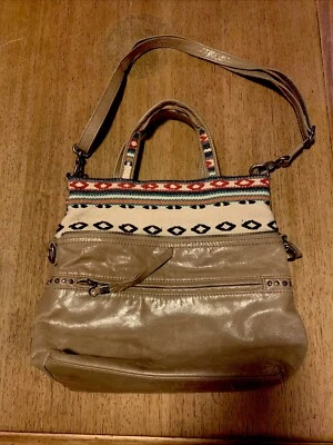 Cartera Bandolera Convertible Azteca The Sak De Colección, Precioso Estado Foto 1 de 4