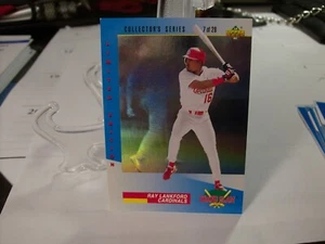 1993 UD Denny's Grand Slam Hologramme #7 - Ray Lankford - St. Louis Karten 93-007 - Bild 1 von 2
