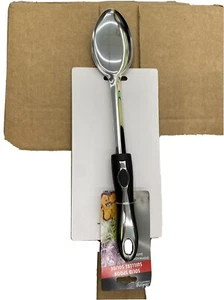 Large Solid Serving Spoon, Silver, Stainless Steel - New - Picture 1 of 2