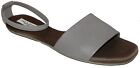 RAG & BONE Gray Leather Flat Sandals Shoes 8M (39)